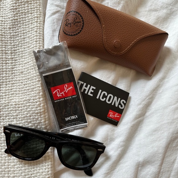 Rayban Original Wayfarer Classic Polarized, RB2140 902/58 50-22, Tortoise
